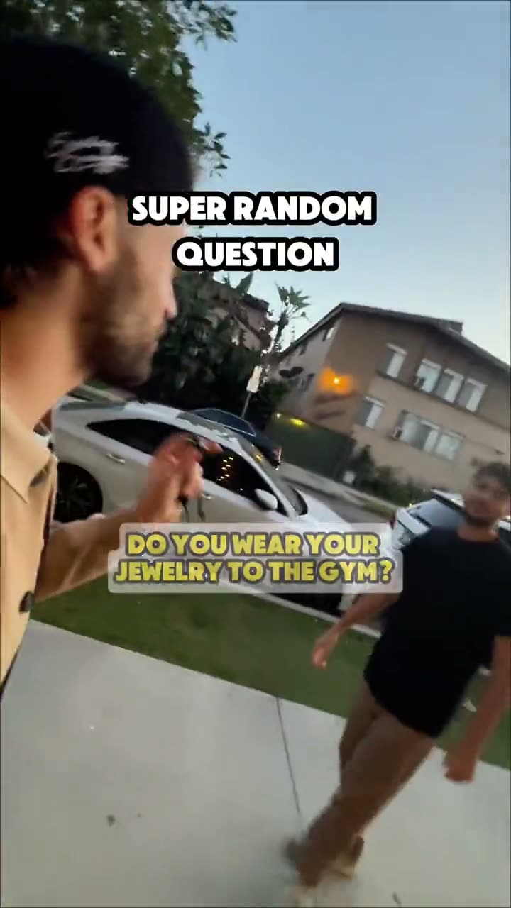 Gasper Jewelry: "Jewelry to the Gym?" Street Test