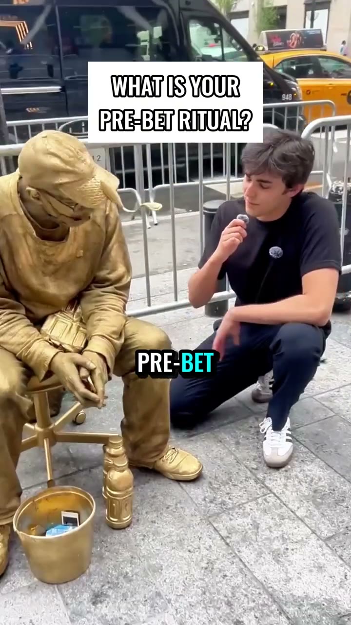 HOF: "What’s Your Pre-Bet Ritual?" Street Test
